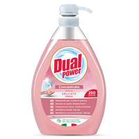 Почистващ препарат за съдове Dual Power Delicato, 1 литър
