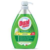 Почистващ препарат за съдове Dual Power Limone, 1 литър