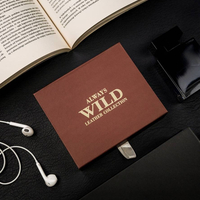 Голям, вертикален кожен портфейл с RFID - Always Wild