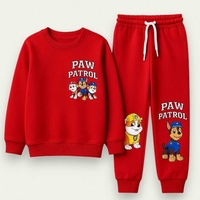 Детски комплект за момче „Paw Patrol“ – червен