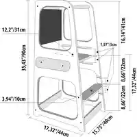 Монтесори кула 2в 1