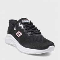 Дамски маратонки с мрежичка и лека подметка D2344-1 black