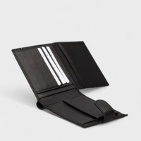 Мъжки портфейл в черен цвят с копче Sergio Tacchini 50116P033