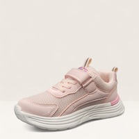 Детски маратонки с лепенка в розов цвят W585078 pink