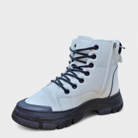 Дамски спортни боти в бял цвят X-3020 white