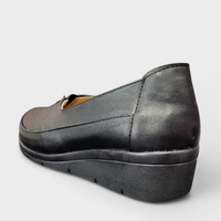 Дамски обувки с лека платформа в черен цвят 1825 black
