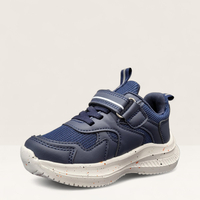 Детски маратонки с лепенка в тъмносин цвят W585080 navy