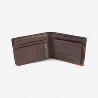 Mъжки портфейл пт естествена кожа в кафяв цвят марка Biagiotti модел: LB-7653-04 brown