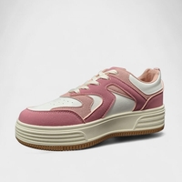 Дамски кецове с платформа в розово W586018 Pink