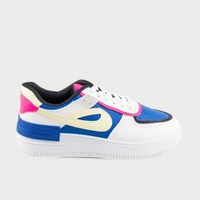 Модерни спортни кецове – Стилен цветен дизайн ОХ-20023-6 white/blue