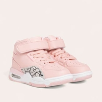 Детски високи кецове за момиче в розов цвят ZG-17 pink
