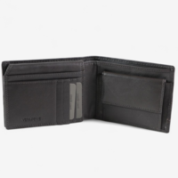 Mъжки портфейл в тъмно кафяв цвят от естествена кожа марка Biagiotti модел: LB7653-04