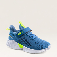 Детски спортни обувки с лепенка и дишащ текстил 30920-2 navy