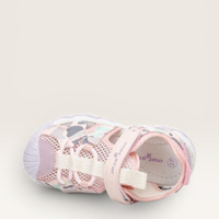 Детски сандали Mat Star с камуфлажен принт в розово W592009 pink