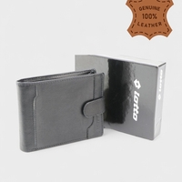 Мъжки портфейл с копче от естествена кожа марка Lotto модел: LTT1248-U2L