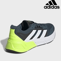 Мъжки маратонки с мрежа в зелен цвят Adidas Questar 2 M