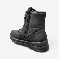 Дамски зимни боти с топъл хастар в черно B1103-1 black