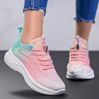 Дамски маратонки Pastel Breeze – Стил и комфорт в пастелни цветове D2433-3 pink