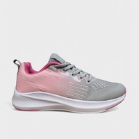 Цветни дамски маратонки с мрежичка модел: BL273-1 pink