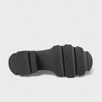 Модерни черни дамски боти с топъл хастар и грайферна подметка W851026 Black