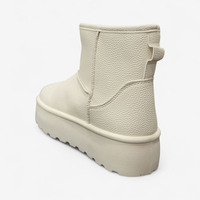 Дамски ботуши тип UGG с топъл хастар бежови SD2913-2 beige