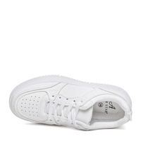 Дамски бели кецове с равна подметка W210052 white