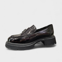 Дамски мокасини на платформа W525272 black