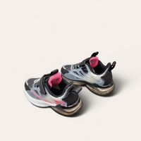 Детски маратонки Clibee с ластични връзки и лепенка модел: LC 960 pink