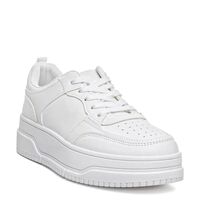 Дамски бели кецове с равна подметка W210052 white