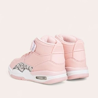 Детски високи кецове за момиче в розов цвят ZG-17 pink