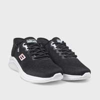 Дамски маратонки с мрежичка и лека подметка D2344-1 black