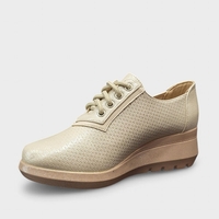 Дамски ежедневни обувки на платформа A2388-5 beige