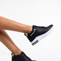 Дамски кецове на платформа ЕV-67 black