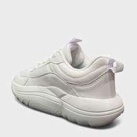 Дамски маратонки с удобна анатомична подметка D9178-2 all white