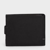 Мъжки портфейл в черен цвят с копче Sergio Tacchini 50116P033