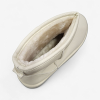 Дамски ботуши тип UGG с топъл хастар бежови SD2913-2 beige