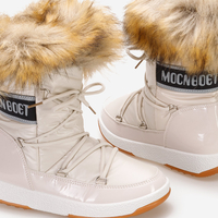 Дамски бежови апрески с пух модел: FF-58 beige