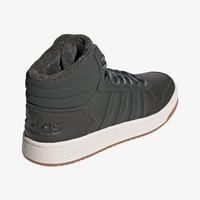 Mъжки кожени маратонки Adidas HOOPS 2.0 MID