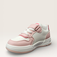 Детски спортни кецове с лепенка W582020 pink