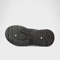 Дамски маратонки с в черен цвят с бяла подметка W014233 black