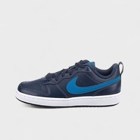 Юношески кецове от кожа в син цвят Nike Court brought low 2