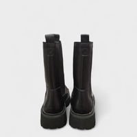 Модерни дамски боти с ластик в черен цвят модел: BT Cira black