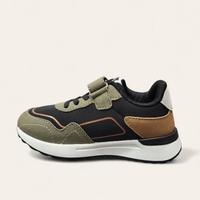 Детски маратонки с велкро лепенка и модерна визия – W014294 Khaki