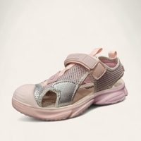 Детски спортни сандали в розово със затворена пета и удобна подметка – 30211 pink
