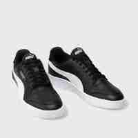Мъжки кецове Puma Shuffle black-white-gold