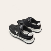 Детски маратонки в черен цвят с удобна гъвкава подметка модел: W210044 black