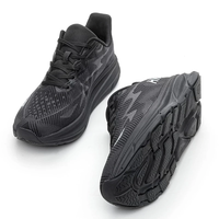 Мъжки черни маратонки с олекотена подметка – модерни и удобни | M9144-1 All Black