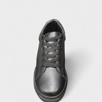 Стилни черни дамски кецове с повдигната подметка W081004 All Black