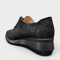 Дамски ежедневни обувки на платформа А2388-1 black