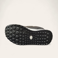 Детски маратонки в черно със златист акцент и велкро лепенка – W014295 Black